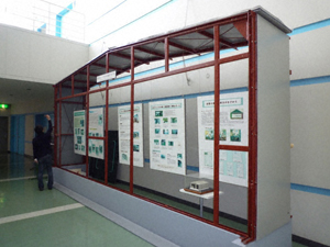 写真2 積水ハウス A型の断面。現在積水ハウス総合住宅研究所内に展示されている。